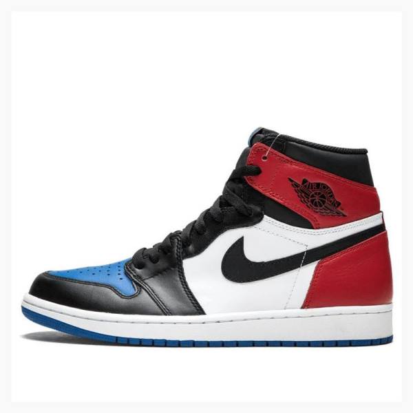 Black / Red / Blue Nike Retro High OG Top 3 Basketball Shoes Men\'s Air Jordan 1 | JD-746PT