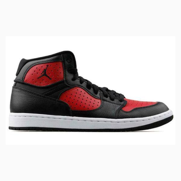 Black / Red Nike Access Basketball Shoes Men's Air Jordan | JD-542AZ