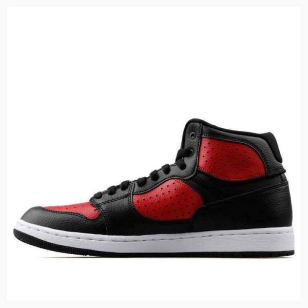 Black / Red Nike Access Basketball Shoes Men\'s Air Jordan | JD-542AZ