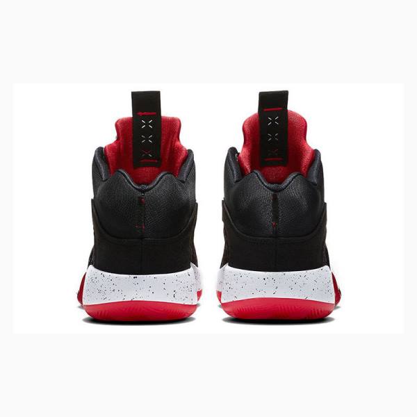 Black / Red Nike Bred Basketball Shoes Men's Air Jordan 35 | JD-802VI