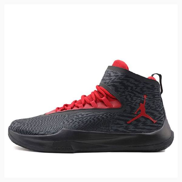 Black / Red Nike Fly Unlimited PFX Basketball Shoes Men\'s Air Jordan | JD-267QL