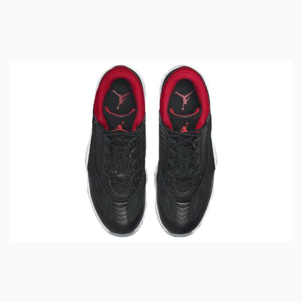 Black / Red Nike Low IE Bred Sneakers Men's Air Jordan 11 | JD-218KE