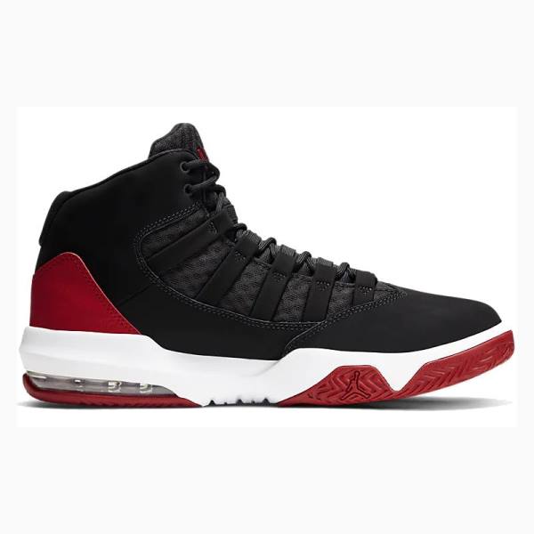 Black / Red Nike Max Aura Basketball Shoes Men's Air Jordan | JD-095XR