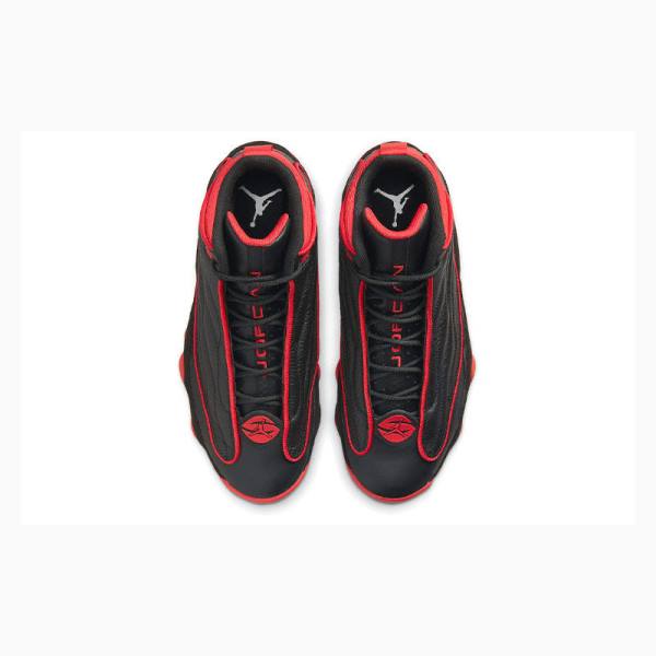 Black / Red Nike Pro Strong Bred Basketball Shoes Men's Air Jordan | JD-659RG