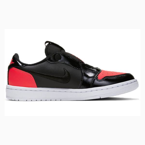 Black / Red Nike RET Low SLIP JORDAN LEGACY Sneakers Women's Air Jordan 1 | JD-834LH