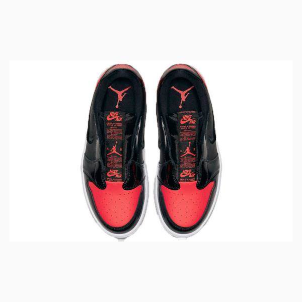 Black / Red Nike RET Low SLIP JORDAN LEGACY Sneakers Women's Air Jordan 1 | JD-834LH