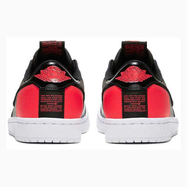 Black / Red Nike RET Low SLIP JORDAN LEGACY Sneakers Women's Air Jordan 1 | JD-834LH