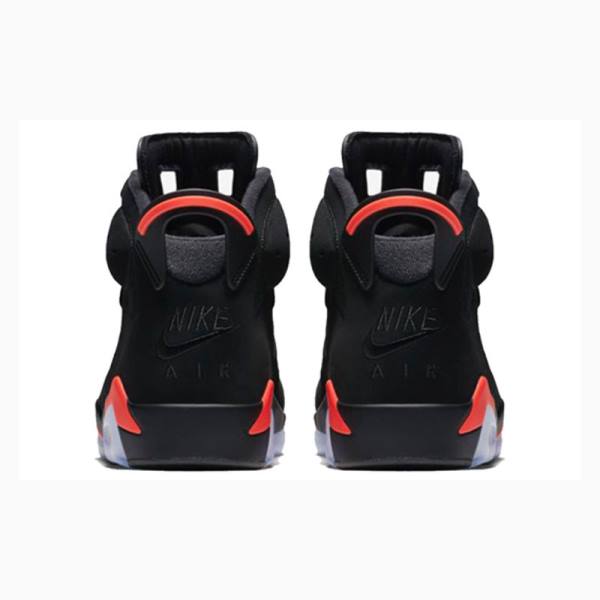 Black / Red Nike Retro Black Infrared Basketball Shoes Men's Air Jordan 6 | JD-017WX