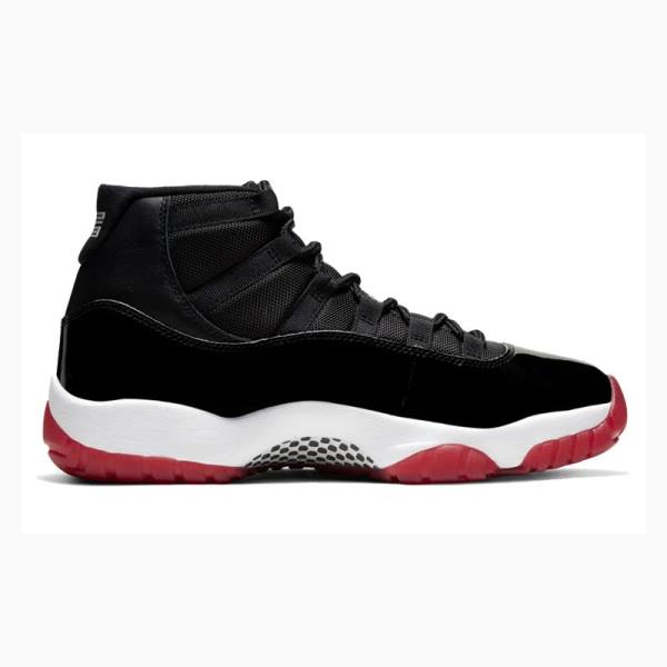 Black / Red Nike Retro Bred 2019 Bred Basketball Shoes Men's Air Jordan 11 | JD-107GZ