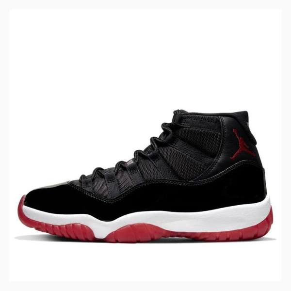 Black / Red Nike Retro Bred 2019 Bred Basketball Shoes Men\'s Air Jordan 11 | JD-107GZ