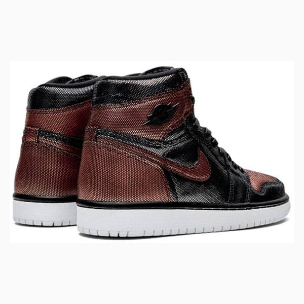 Black / Red Nike Retro High OG Fearless Basketball Shoes Women's Air Jordan 1 | JD-357SW