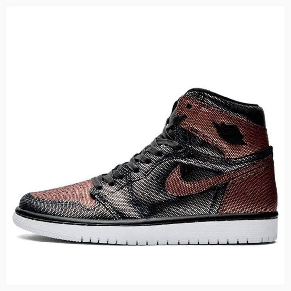 Black / Red Nike Retro High OG Fearless Basketball Shoes Women\'s Air Jordan 1 | JD-357SW