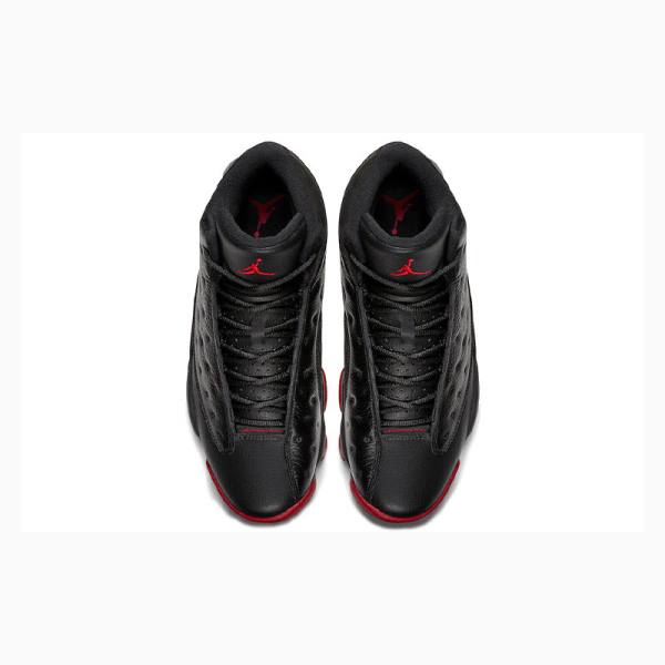 Black / Red Nike Retro Infrared Basketball Shoes Men's Air Jordan 13 | JD-314NV