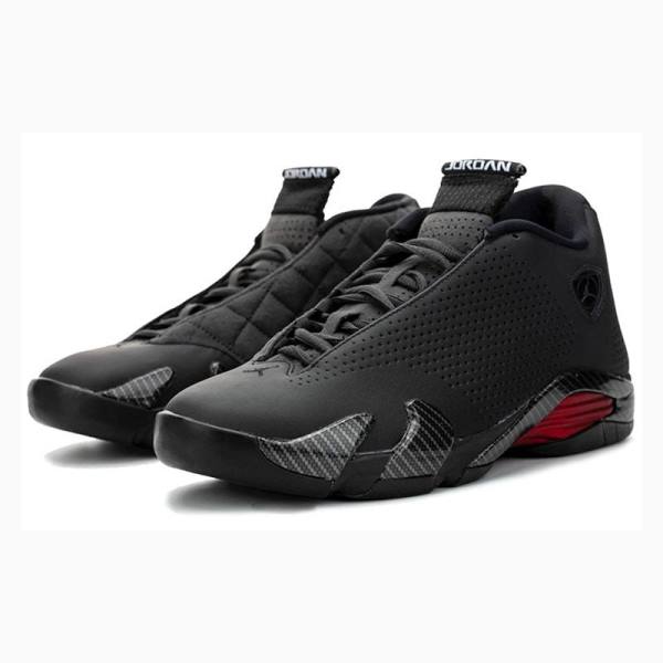 Black / Red Nike Retro SE Black Ferrari Basketball Shoes Men's Air Jordan 14 | JD-150VQ