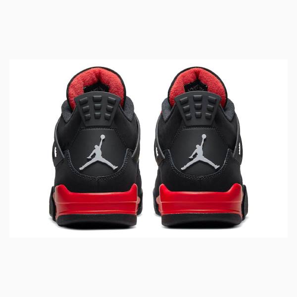 Black / Red Nike Retro Thunder Basketball Shoes Men's Air Jordan 4 | JD-738ZV