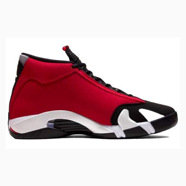 Black / Red Nike Retro Toro Basketball Shoes Men's Air Jordan 14 | JD-627GT