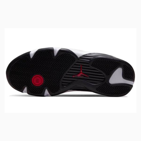 Black / Red Nike Retro Toro Basketball Shoes Men's Air Jordan 14 | JD-627GT