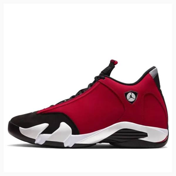 Black / Red Nike Retro Toro Basketball Shoes Men\'s Air Jordan 14 | JD-627GT