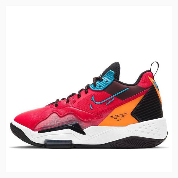 Black / Red / Orange Nike Zoom 92 Basketball Shoes Women\'s Air Jordan | JD-013KP