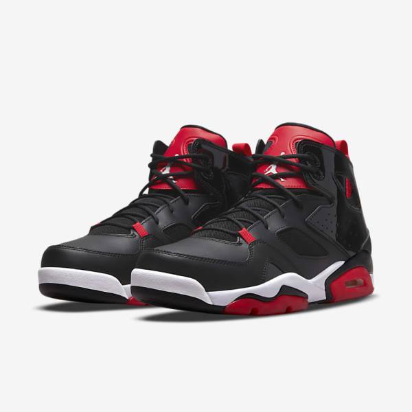 Black / Red / White Nike Flight Club 91 Sneakers Men's Air Jordan | NK570DRP