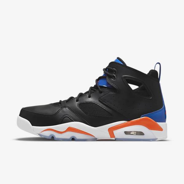 Black / Royal / White / Orange Nike Flight Club 91 Sneakers Men\'s Air Jordan | NK547NXH