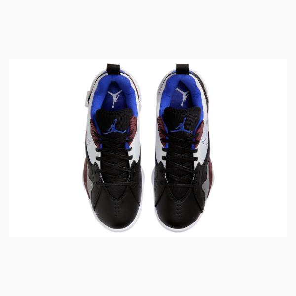 Black / White / Blue Nike Zoom 92 Basketball Shoes Women's Air Jordan | JD-652LJ