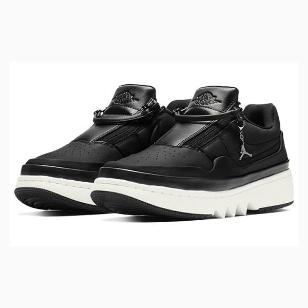 Black / White Nike Jester XX Low Black Sneakers Women's Air Jordan 1 | JD-194RX