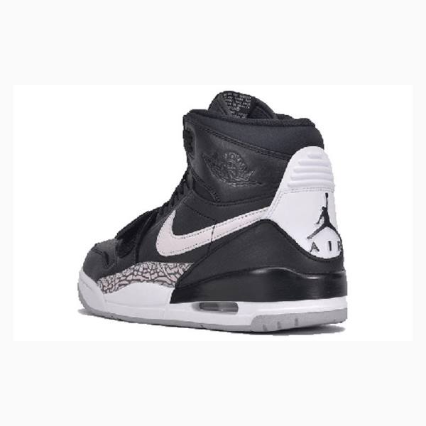 Black / White Nike Legacy 312 Basketball Shoes Men's Air Jordan | JD-506ZF