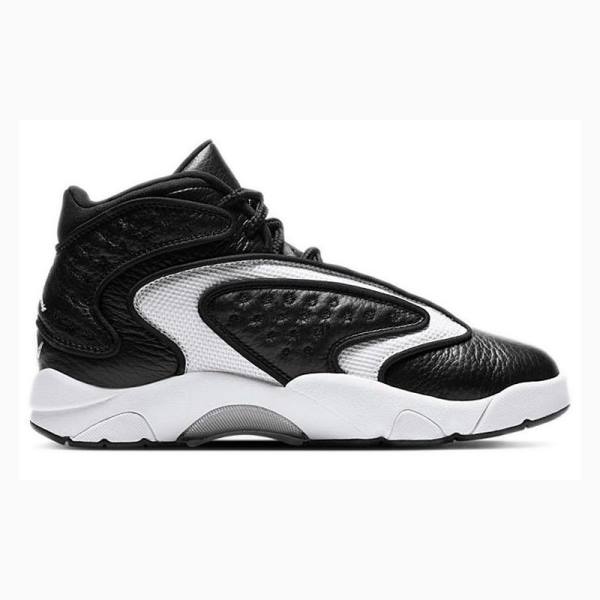 Black / White Nike OG Basketball Shoes Women's Air Jordan | JD-481VR