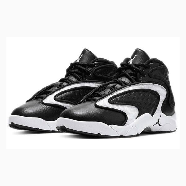 Black / White Nike OG Basketball Shoes Women's Air Jordan | JD-481VR