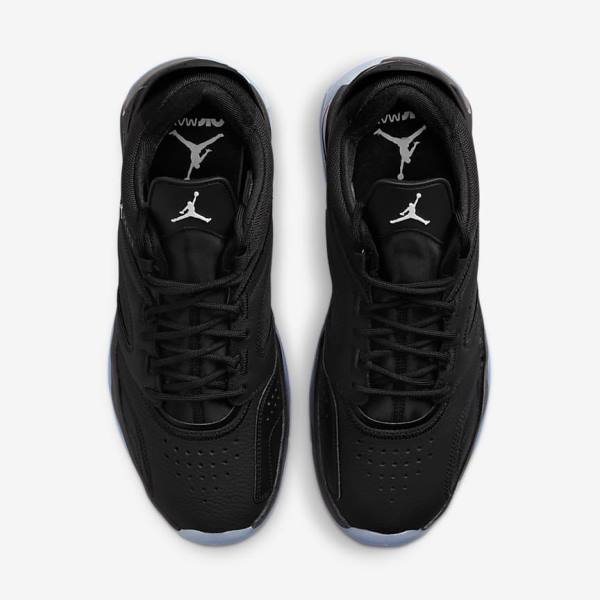 Black / White Nike Point Lane Running Shoes Men's Air Jordan | NK576BRW