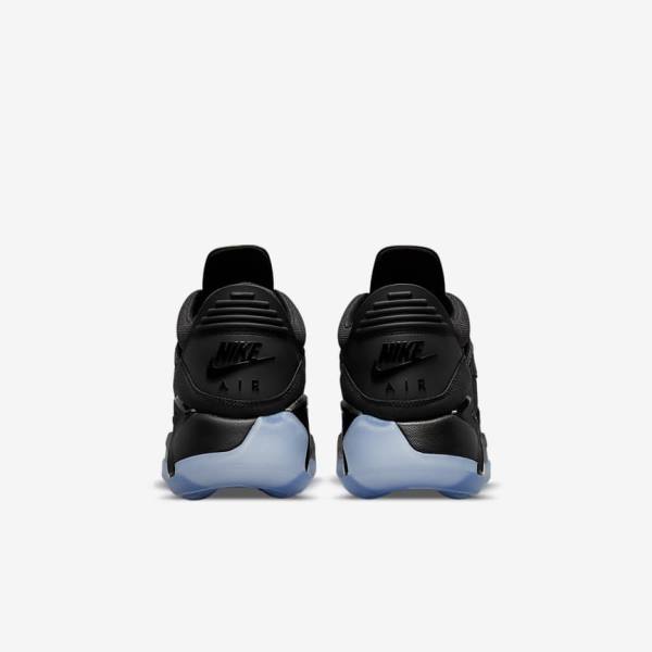 Black / White Nike Point Lane Running Shoes Men's Air Jordan | NK576BRW