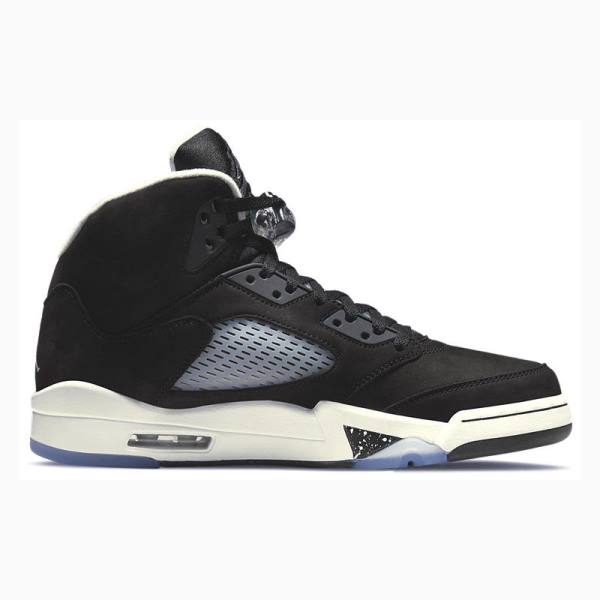 Black / White Nike Retro Oreo Basketball Shoes Men's Air Jordan 5 | JD-360XI