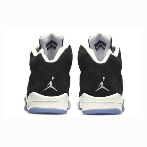 Black / White Nike Retro Oreo Basketball Shoes Men's Air Jordan 5 | JD-360XI