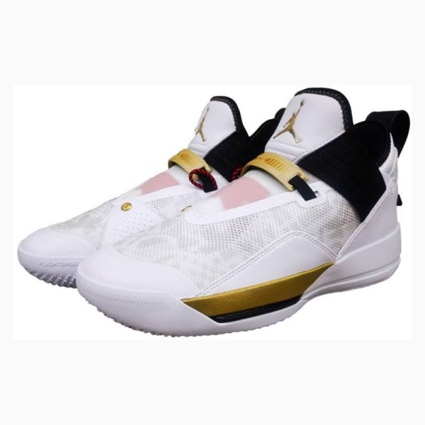 Black / White Nike Running Shoes Women's Air Jordan 33 | JD-154FT