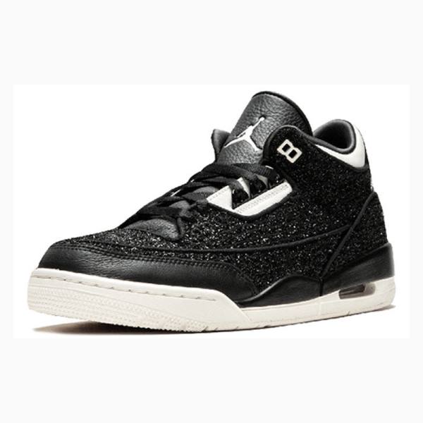 Black / White Nike SE AWOK Vogue Basketball Shoes Women's Air Jordan 3 | JD-726UM