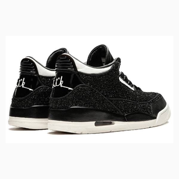 Black / White Nike SE AWOK Vogue Basketball Shoes Women's Air Jordan 3 | JD-726UM