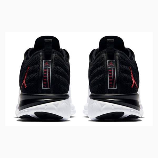 Black / White Nike Trainer Prime Basketball Shoes Men's Air Jordan | JD-890BW