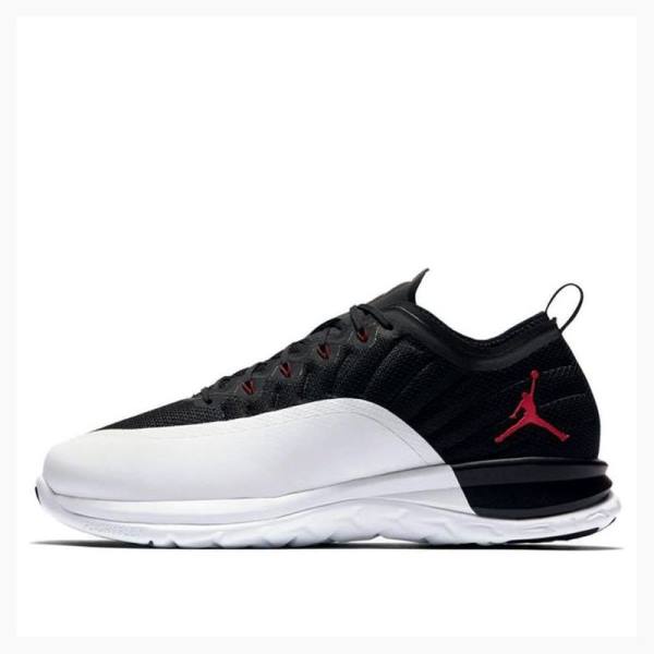 Black / White Nike Trainer Prime Basketball Shoes Men\'s Air Jordan | JD-890BW