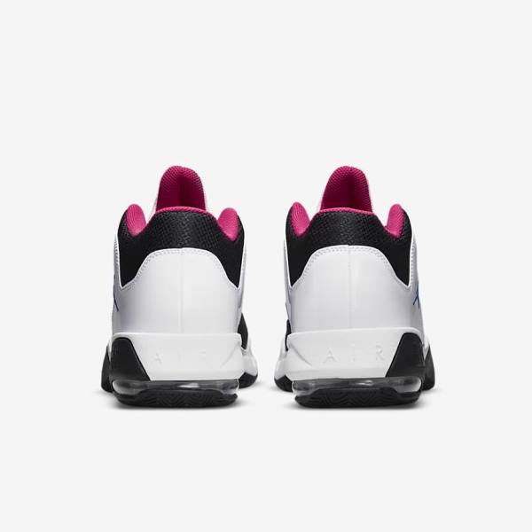 Black / White / Pink / Blue Nike Max Aura 3 Basketball Shoes Men's Air Jordan | NK618HVJ