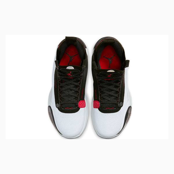 Black / White / Red Nike (GS) BQ3384 Basketball Shoes Women's Air Jordan 34 | JD-523DY