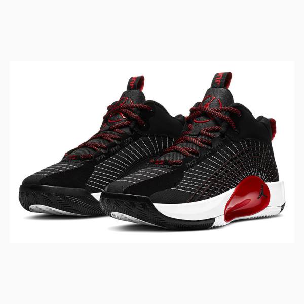 Black / White / Red Nike Jumpman 2021 PF Bred Basketball Shoes Men's Air Jordan | JD-293WV