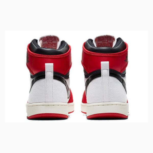 Black / White / Red Nike KO Chicago Chicago 2021 Edition Chicago Basketball Shoes Men's Air Jordan 1 | JD-321WC