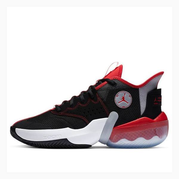 Black / White / Red Nike React Elevation PF Basketball Shoes Men\'s Air Jordan | JD-750QL