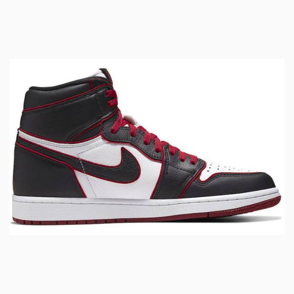 Black / White / Red Nike Retro High OG Basketball Shoes Men's Air Jordan 1 | JD-543OX