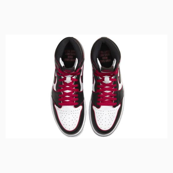 Black / White / Red Nike Retro High OG Basketball Shoes Men's Air Jordan 1 | JD-543OX