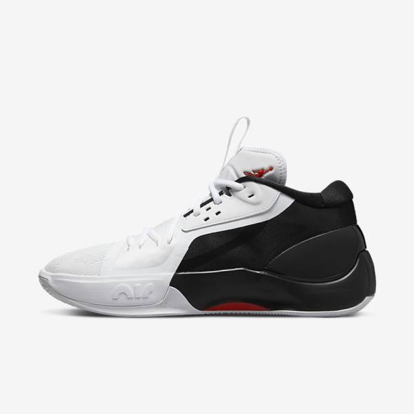 Black / White / Red Nike Zoom Separate Men\'s Air Jordan | NK035VQD