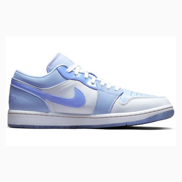 Blue / Black Nike Low SE Mighty Swooshers Sneakers Men's Air Jordan 1 | JD-203JC