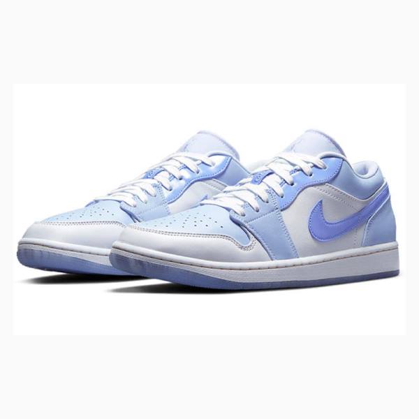 Blue / Black Nike Low SE Mighty Swooshers Sneakers Men's Air Jordan 1 | JD-203JC