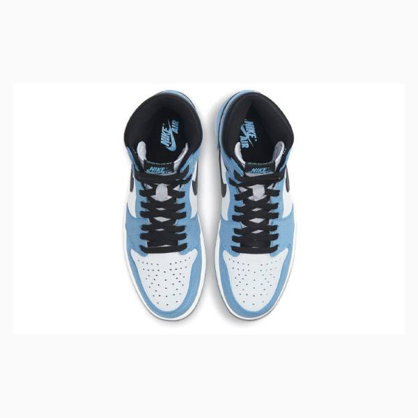 Blue / Black Nike Retro High OG Basketball Shoes Men's Air Jordan 1 | JD-260YD